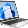 SwaptopHP14InchWindows11G8_SideLeftFront_Windows11DesktopImage_Cropped