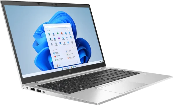 SwaptopHP14InchWindows11G8_SideLeftFront_Windows11DesktopImage_Cropped