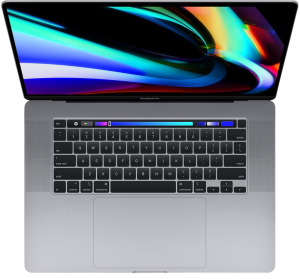 Swaptop MacBook Pro 16 inch Touch Bar