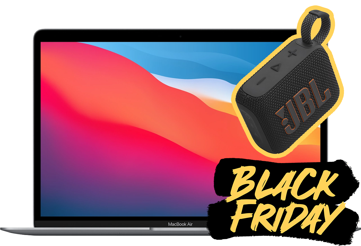 Swaptop-Macbook-Air-M1_BlackFriday-2025_JBL-Speaker